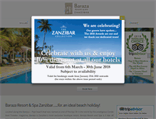 Tablet Screenshot of baraza-zanzibar.com